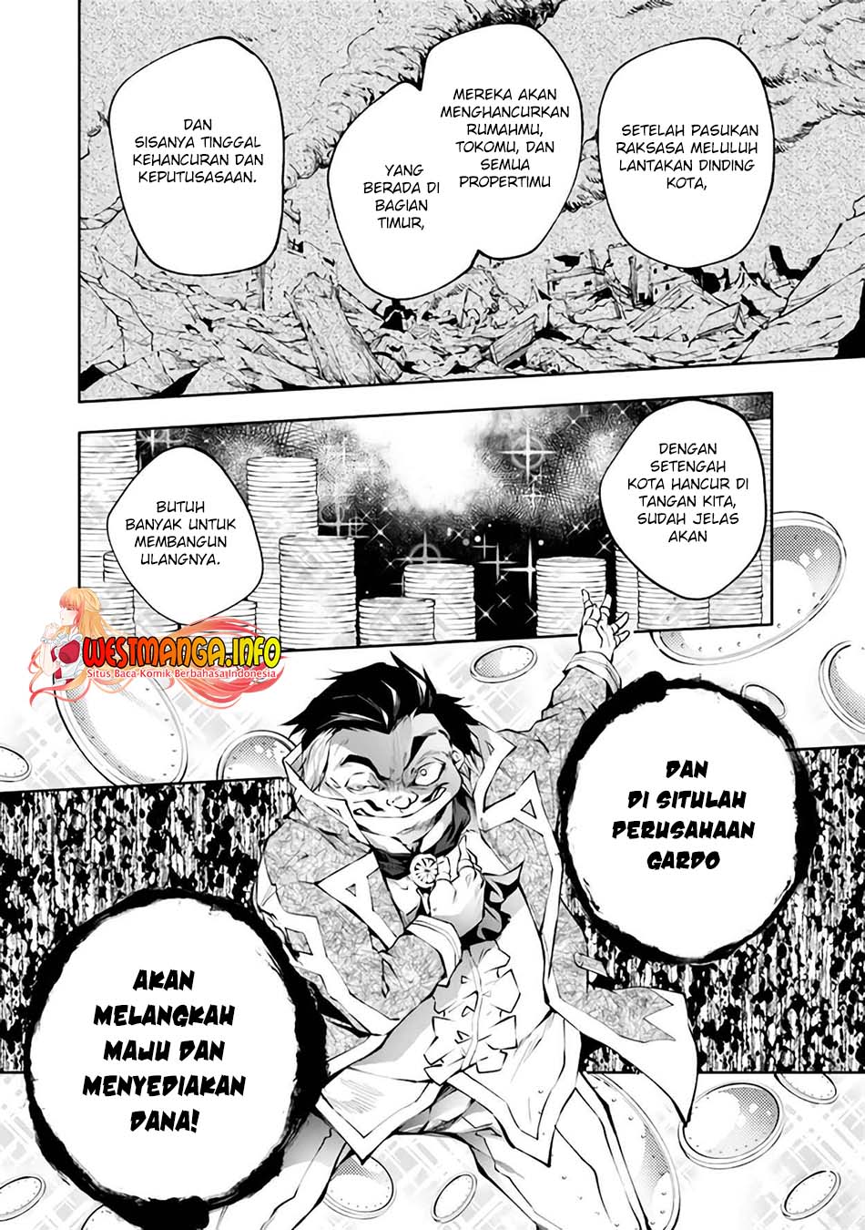 Kamigami ni Sodaterare Shimo no, Saikyou to Naru Chapter 21 Bahasa Indonesia